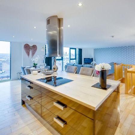 Spacious 3-Bed Penthouse With City Sky Line Views Sheffield Zewnętrze zdjęcie