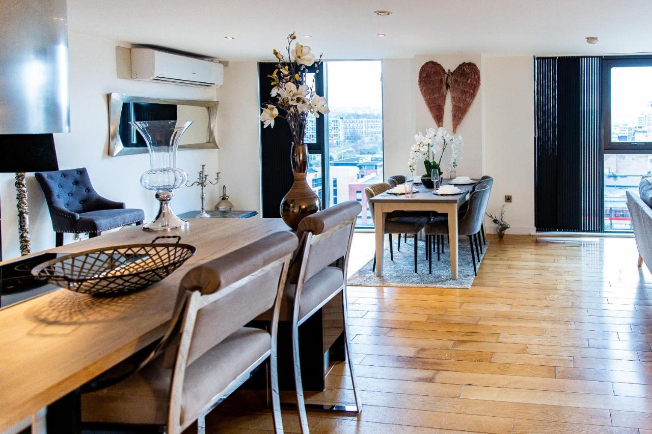 Spacious 3-Bed Penthouse With City Sky Line Views Sheffield Zewnętrze zdjęcie